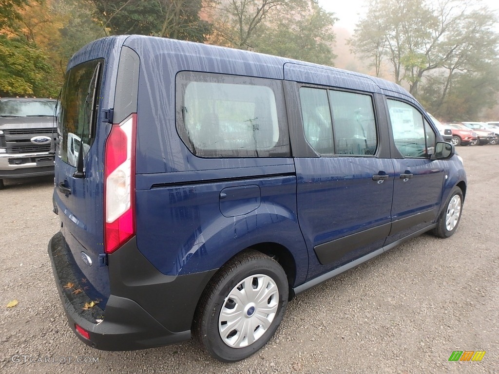 2019 Transit Connect XL Passenger Wagon - Dark Blue / Ebony photo #2
