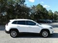 2019 Bright White Jeep Cherokee Latitude  photo #6