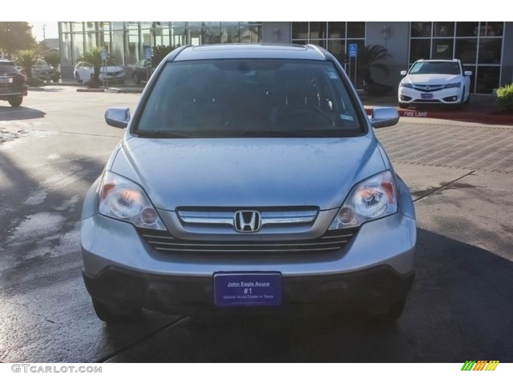 2009 CR-V EX-L - Alabaster Silver Metallic / Gray photo #2