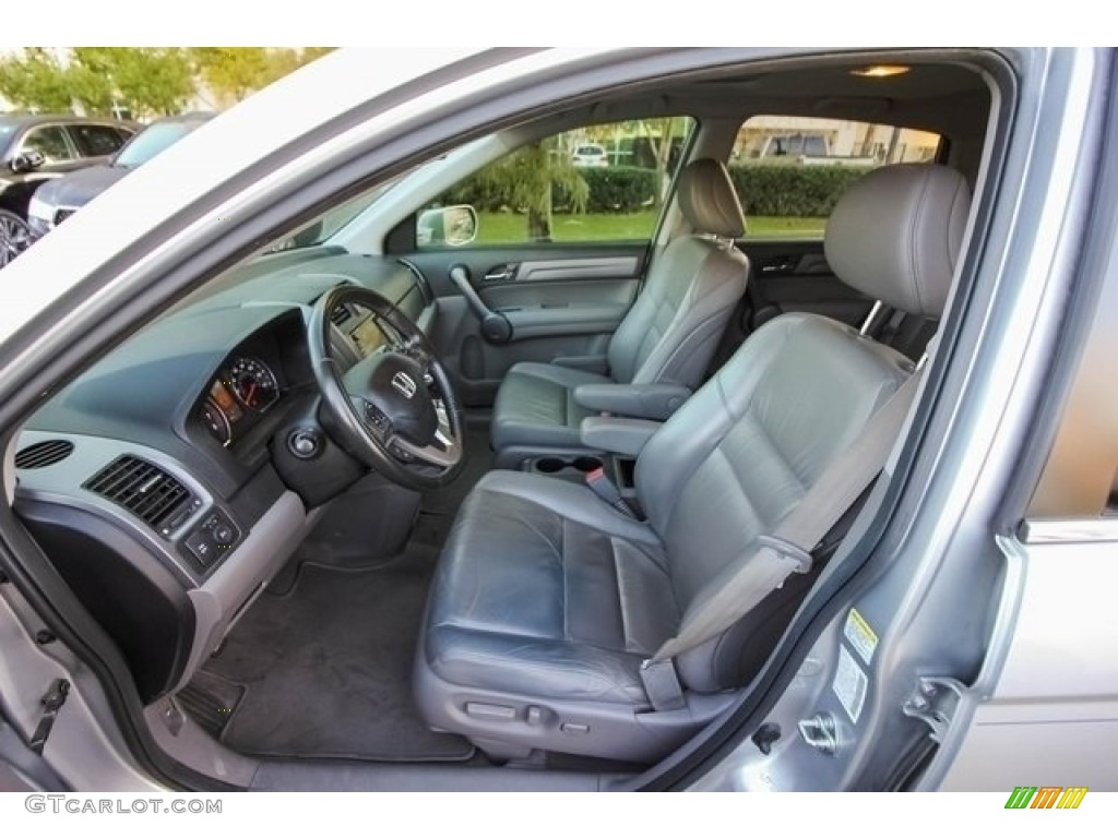 2009 CR-V EX-L - Alabaster Silver Metallic / Gray photo #19