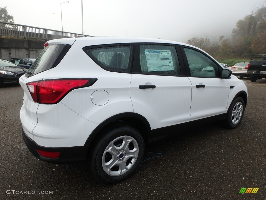 2019 Escape S - Oxford White / Chromite Gray/Charcoal Black photo #2