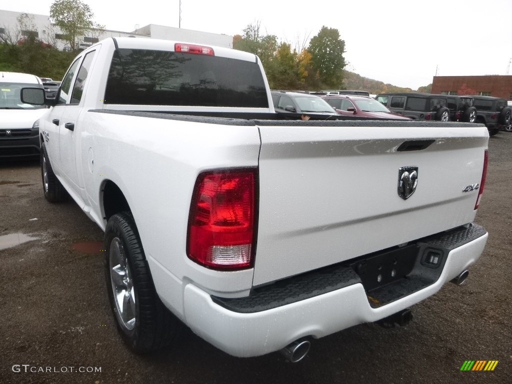 2019 1500 Classic Tradesman Quad Cab 4x4 - Bright White / Black/Diesel Gray photo #3