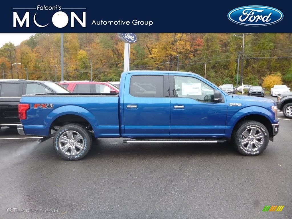 Lightning Blue Ford F150