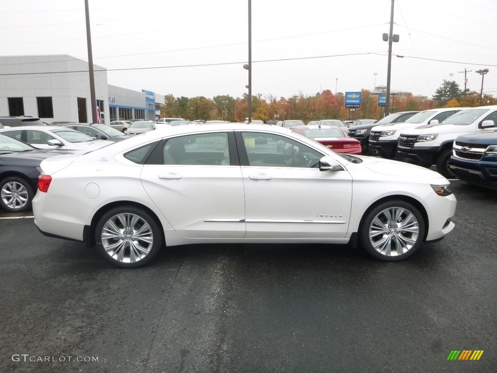 2019 Impala Premier - Iridescent Pearl Tricoat / Jet Black/­Light Wheat photo #6
