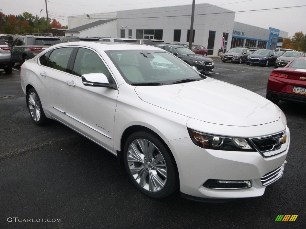 2019 Impala Premier - Iridescent Pearl Tricoat / Jet Black/­Light Wheat photo #7