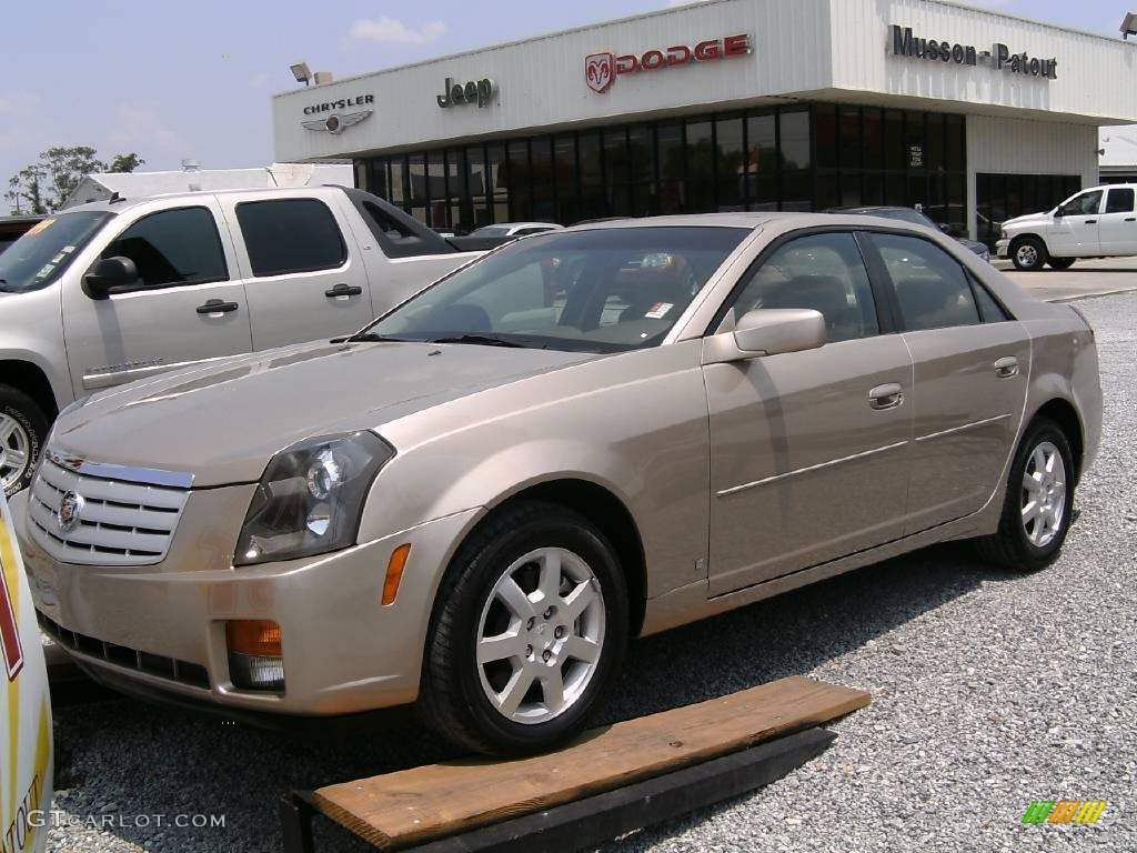 2006 CTS Sedan - Sand Storm / Cashmere photo #1