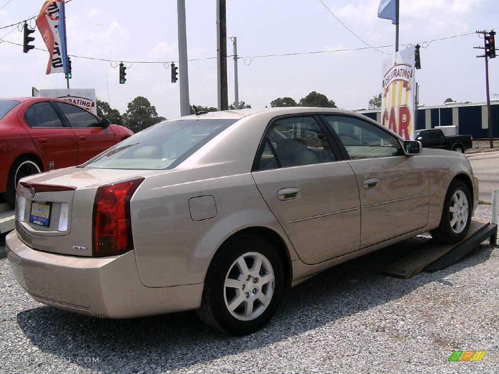 2006 CTS Sedan - Sand Storm / Cashmere photo #3