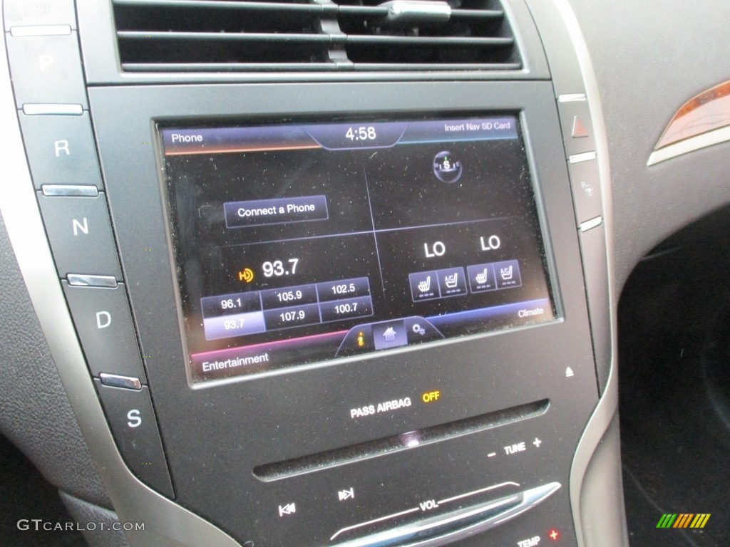 2013 MKZ 2.0L EcoBoost AWD - Smoked Quartz / Charcoal Black photo #15