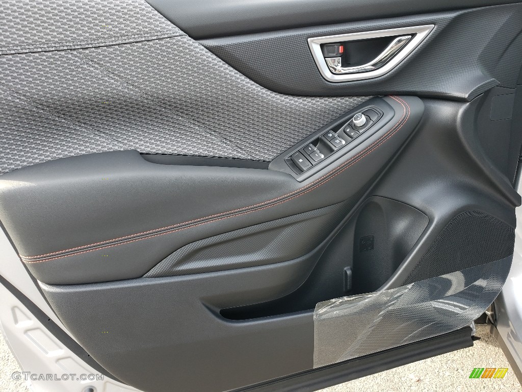 2019 Subaru Forester 2.5i Sport Gray Sport Door Panel Photo #130231294