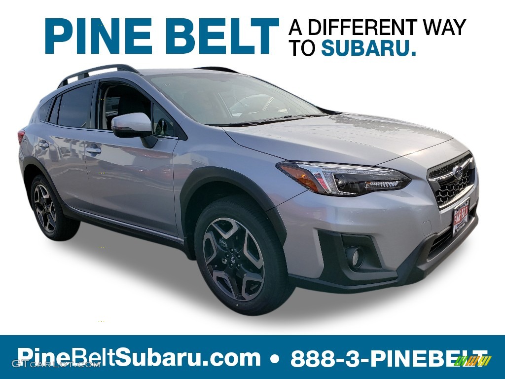 2019 Crosstrek 2.0i Limited - Ice Silver Metallic / Black photo #1
