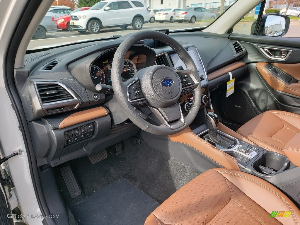 Saddle Brown Interior 2019 Subaru Forester 2.5i Touring Photo #130231888