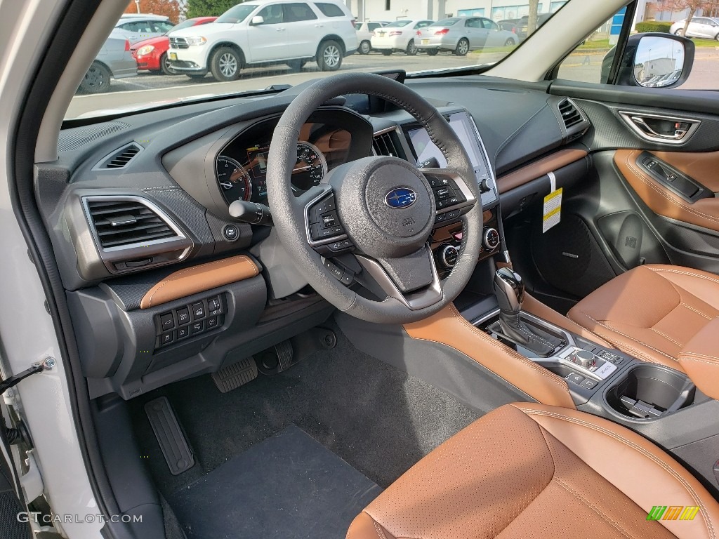Saddle Brown Interior 2019 Subaru Forester 2.5i Touring Photo