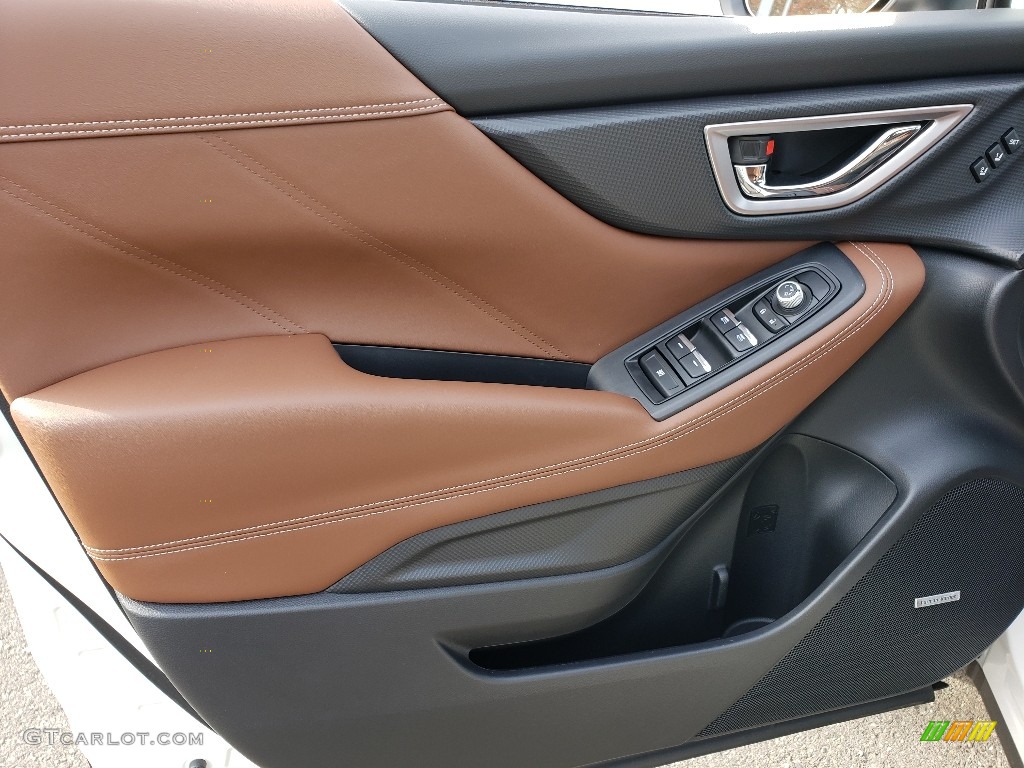 2019 Subaru Forester 2.5i Touring Saddle Brown Door Panel Photo #130231921