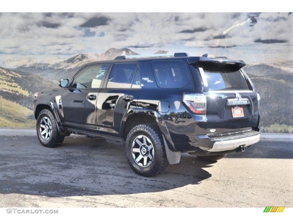 2017 4Runner TRD Off-Road Premium 4x4 - Midnight Black Metallic / Black photo #8