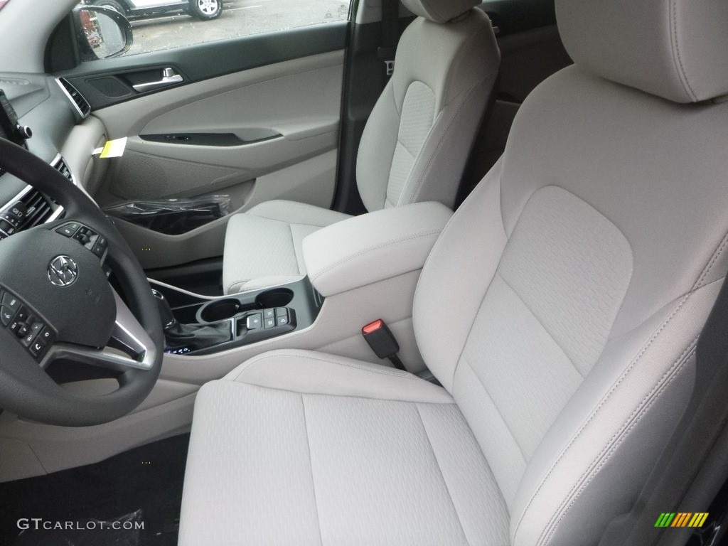 Gray Interior 2019 Hyundai Tucson Sport AWD Photo #130233442