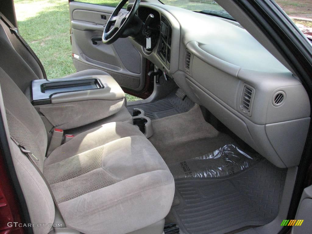 2005 Silverado 1500 LT Crew Cab 4x4 - Sport Red Metallic / Tan photo #14