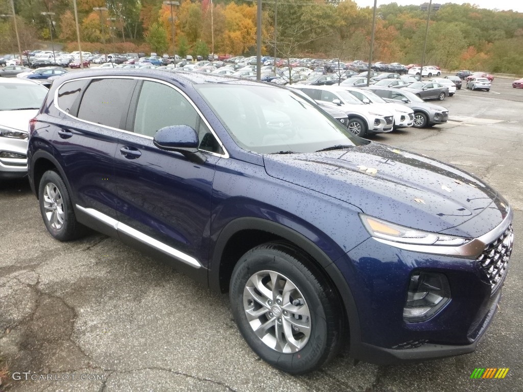 Stormy Sea 2019 Hyundai Santa Fe SE AWD Exterior Photo #130234018