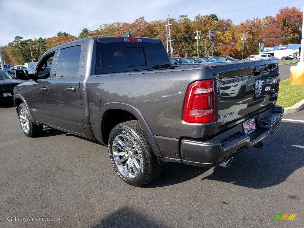 2019 1500 Laramie Crew Cab 4x4 - Granite Crystal Metallic / Black photo #4