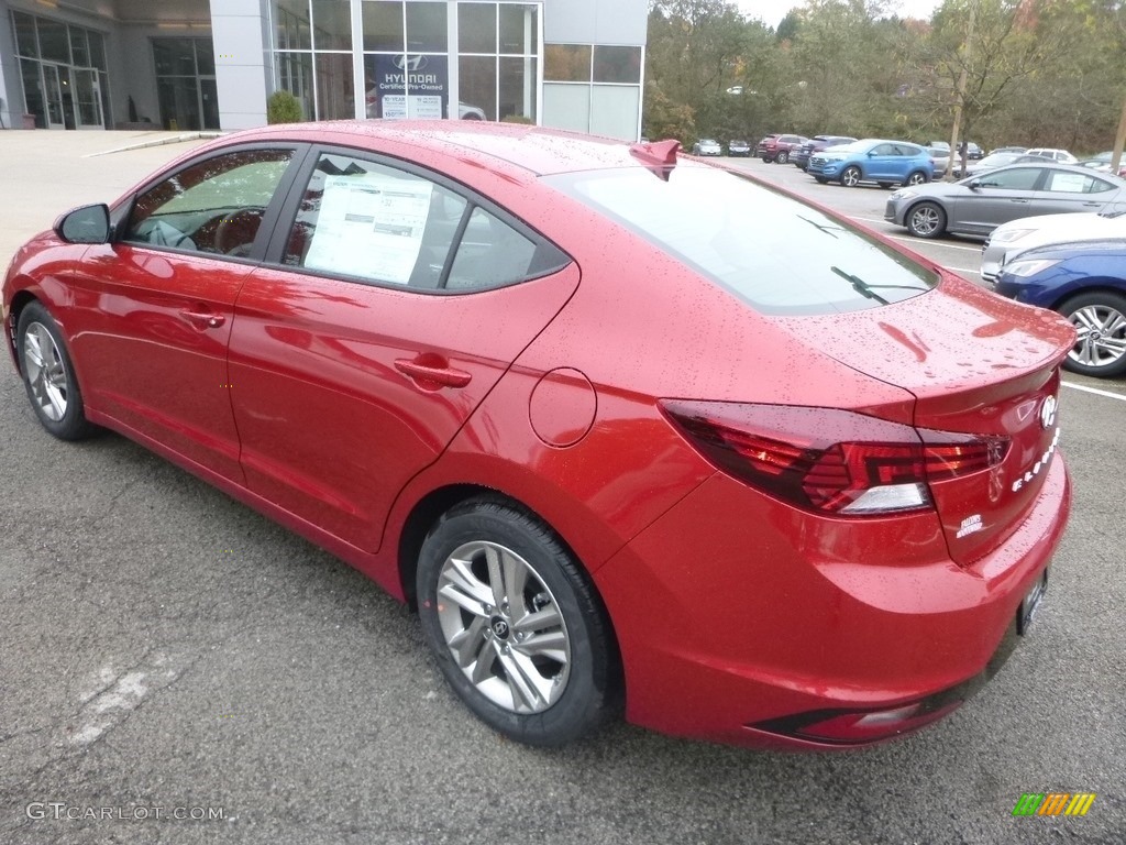 2019 Elantra Value Edition - Scarlet Red / Gray photo #6