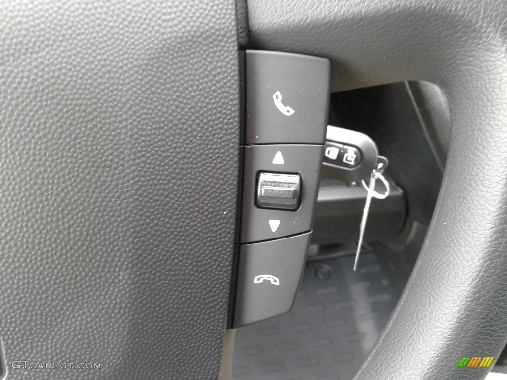 2019 Ram ProMaster 3500 High Roof Cargo Van Black Steering Wheel Photo #130235212