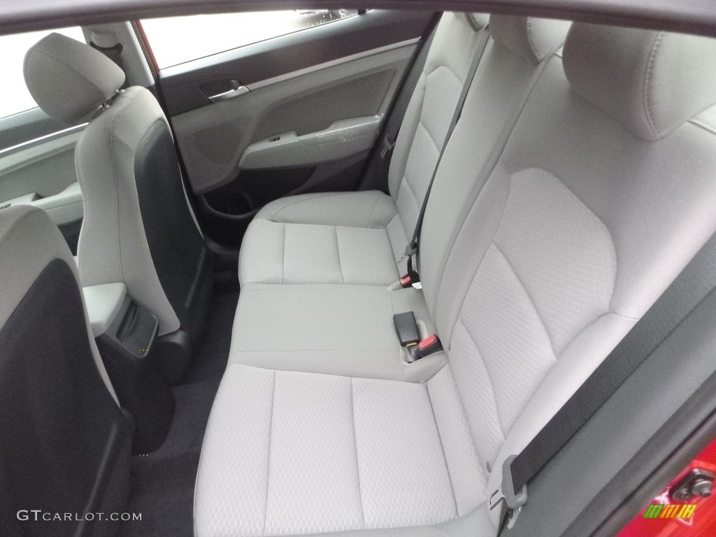 Gray Interior 2019 Hyundai Elantra Value Edition Photo #130235218