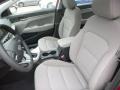 2019 Hyundai Elantra Gray Interior Front Seat Photo