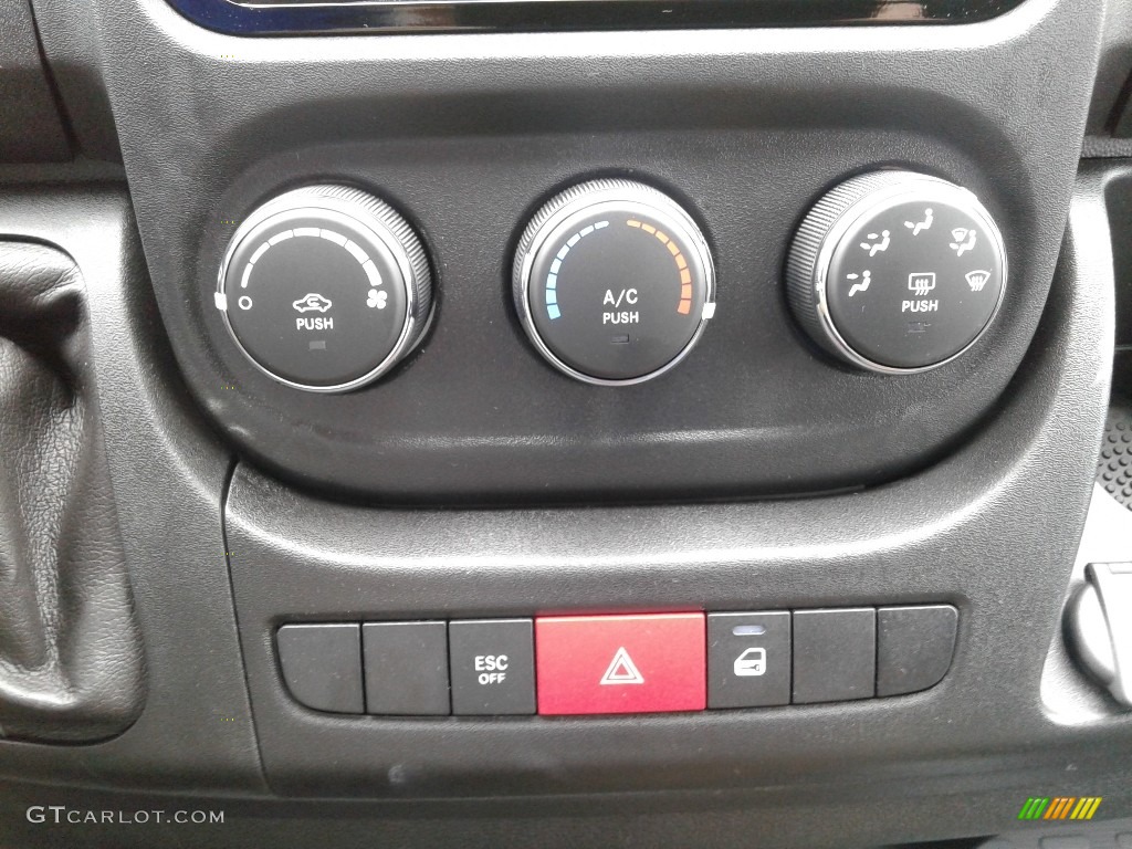 2019 Ram ProMaster 3500 High Roof Cargo Van Controls Photo #130235407