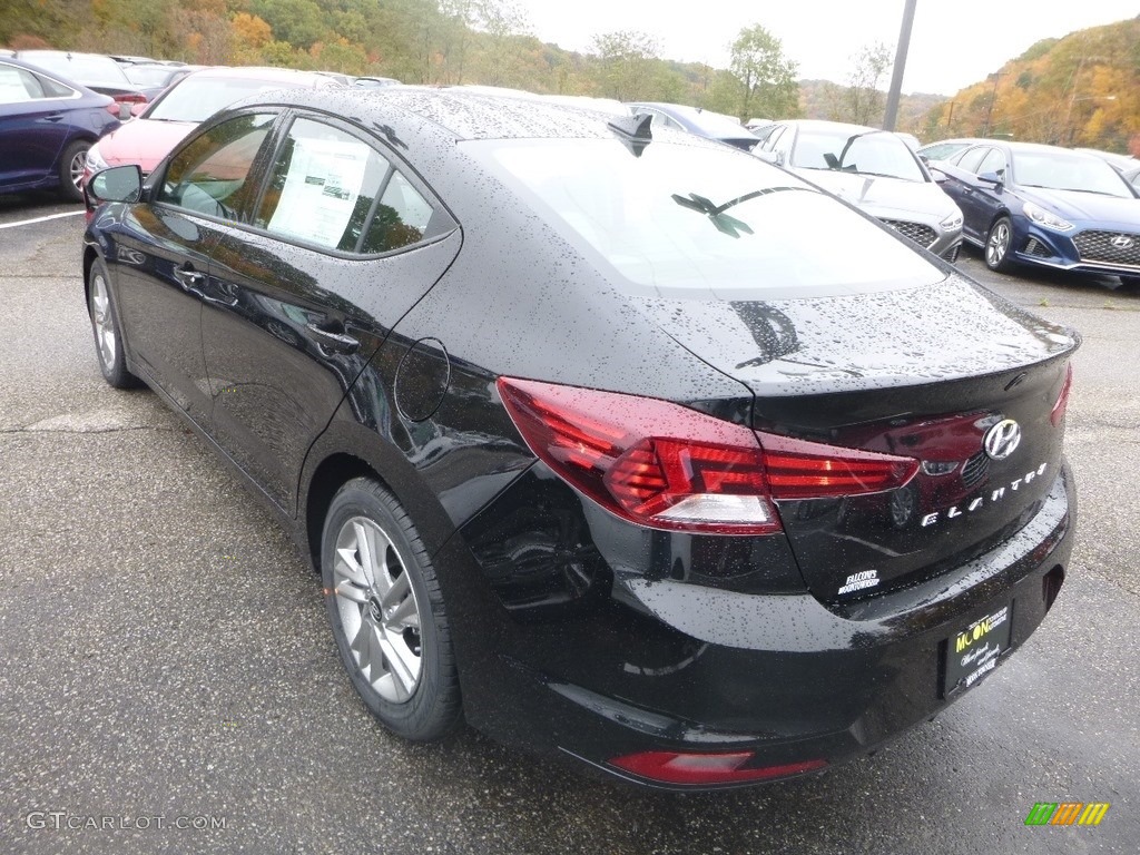 2019 Elantra Value Edition - Phantom Black / Gray photo #6