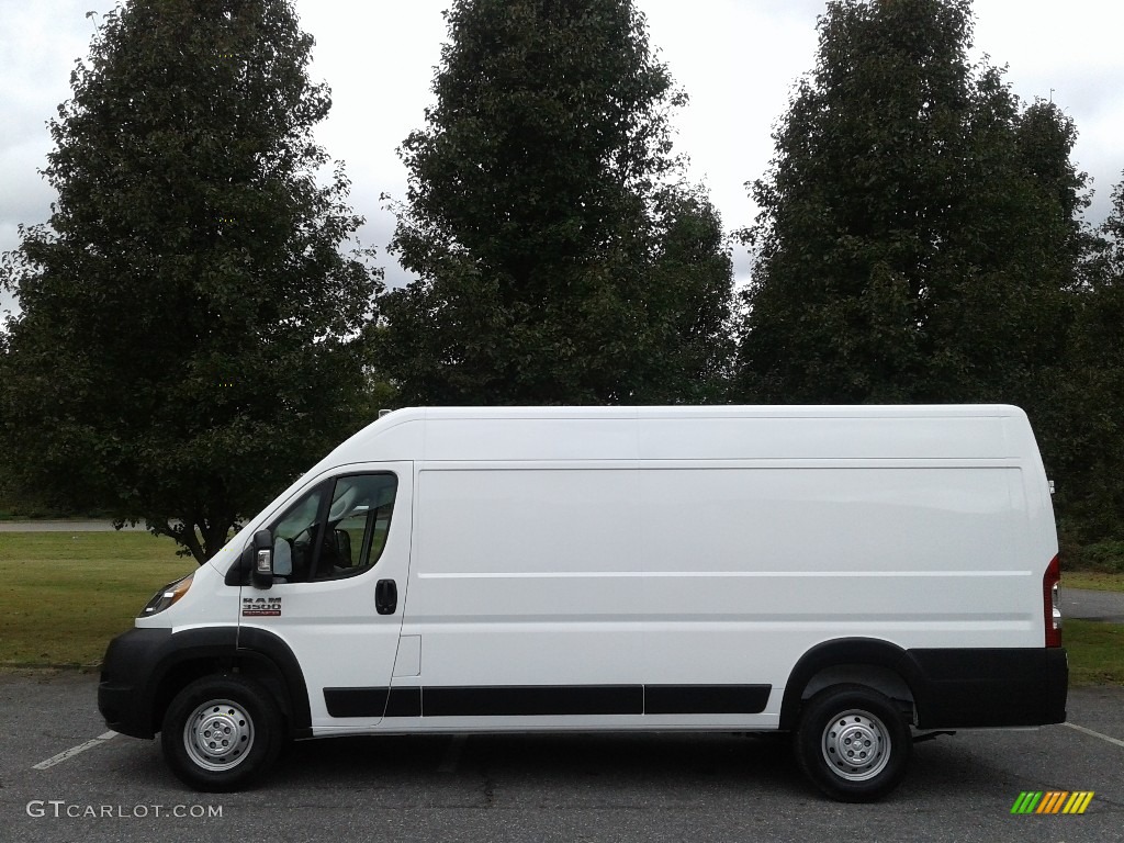 Bright White 2019 Ram ProMaster 3500 High Roof Cargo Van Exterior Photo #130235596