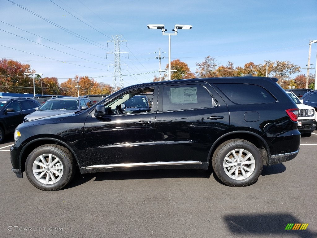 DB Black 2019 Dodge Durango SXT AWD Exterior Photo #130235650
