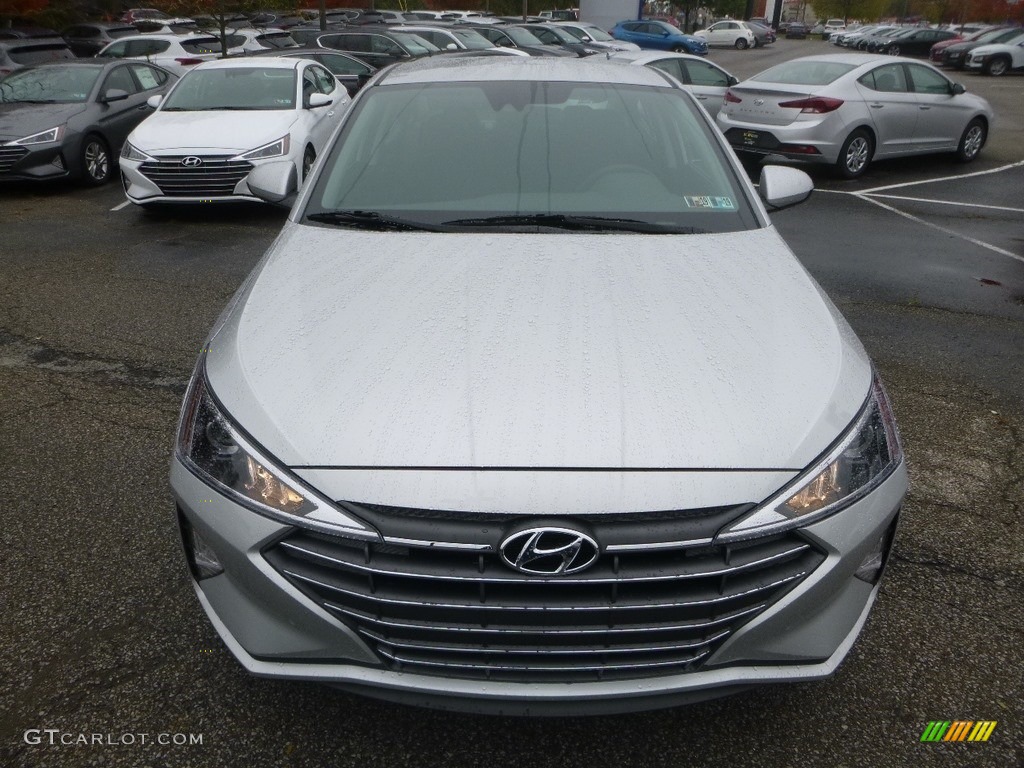 2019 Elantra SEL - Symphony Silver / Black photo #4
