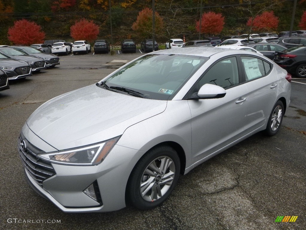 2019 Elantra SEL - Symphony Silver / Black photo #5