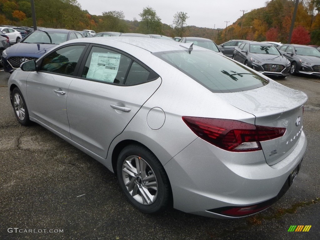 2019 Elantra SEL - Symphony Silver / Black photo #6