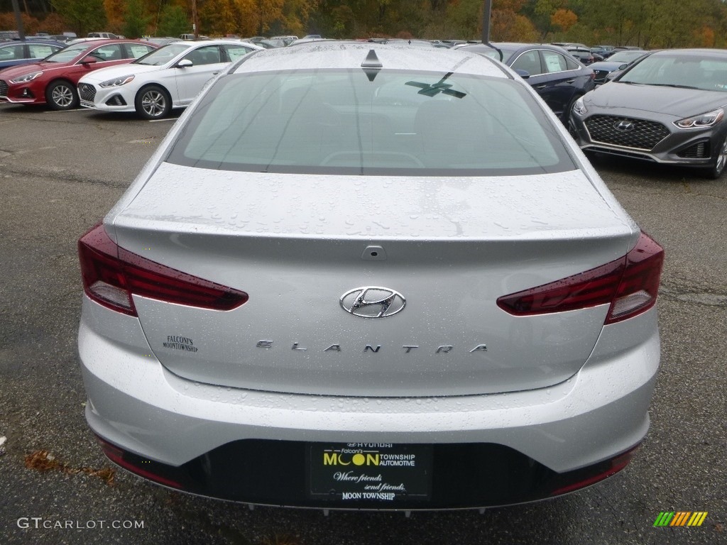 2019 Elantra SEL - Symphony Silver / Black photo #7