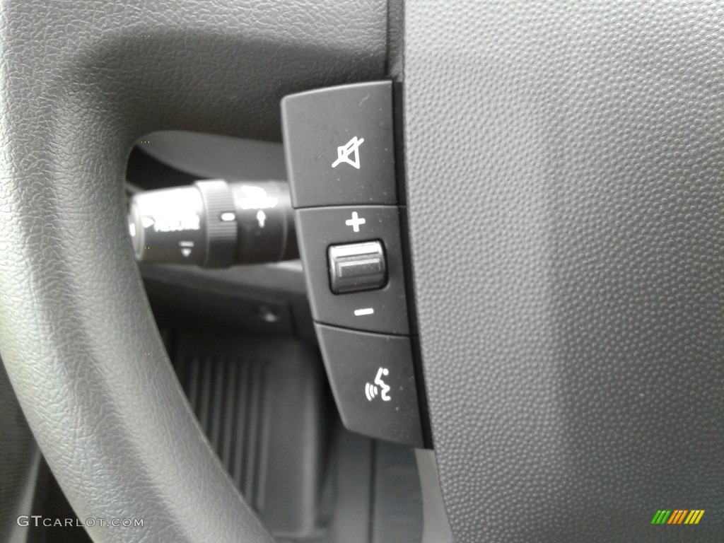 2019 Ram ProMaster 3500 High Roof Cargo Van Black Steering Wheel Photo #130235983