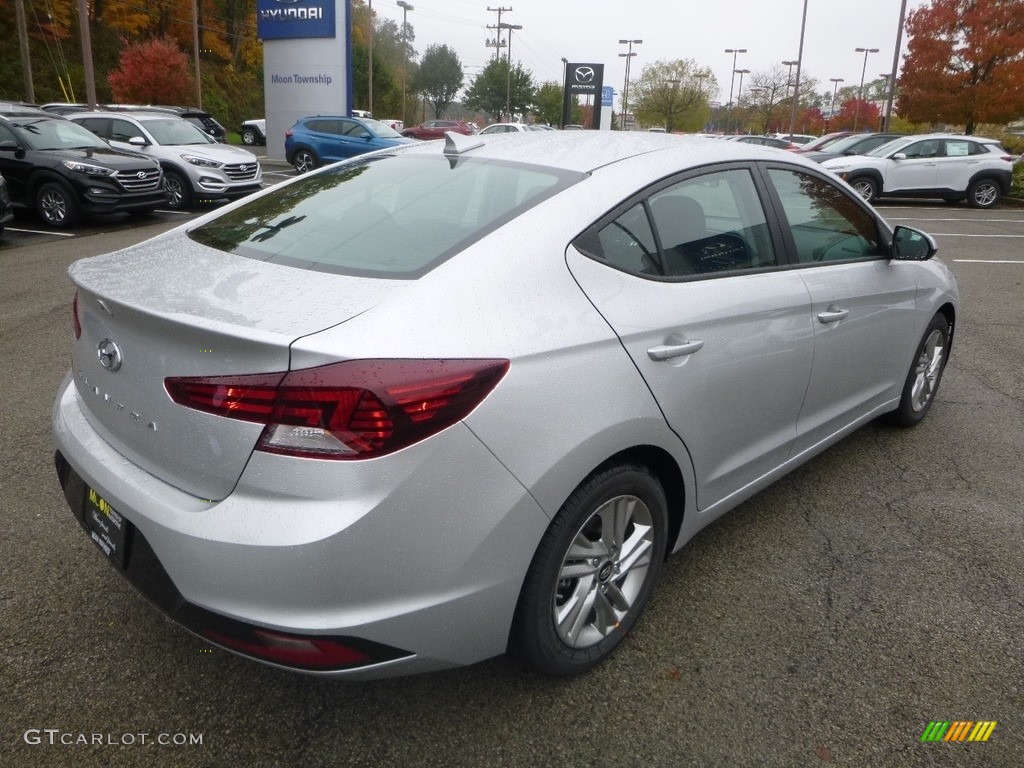 2019 Elantra SEL - Symphony Silver / Black photo #2