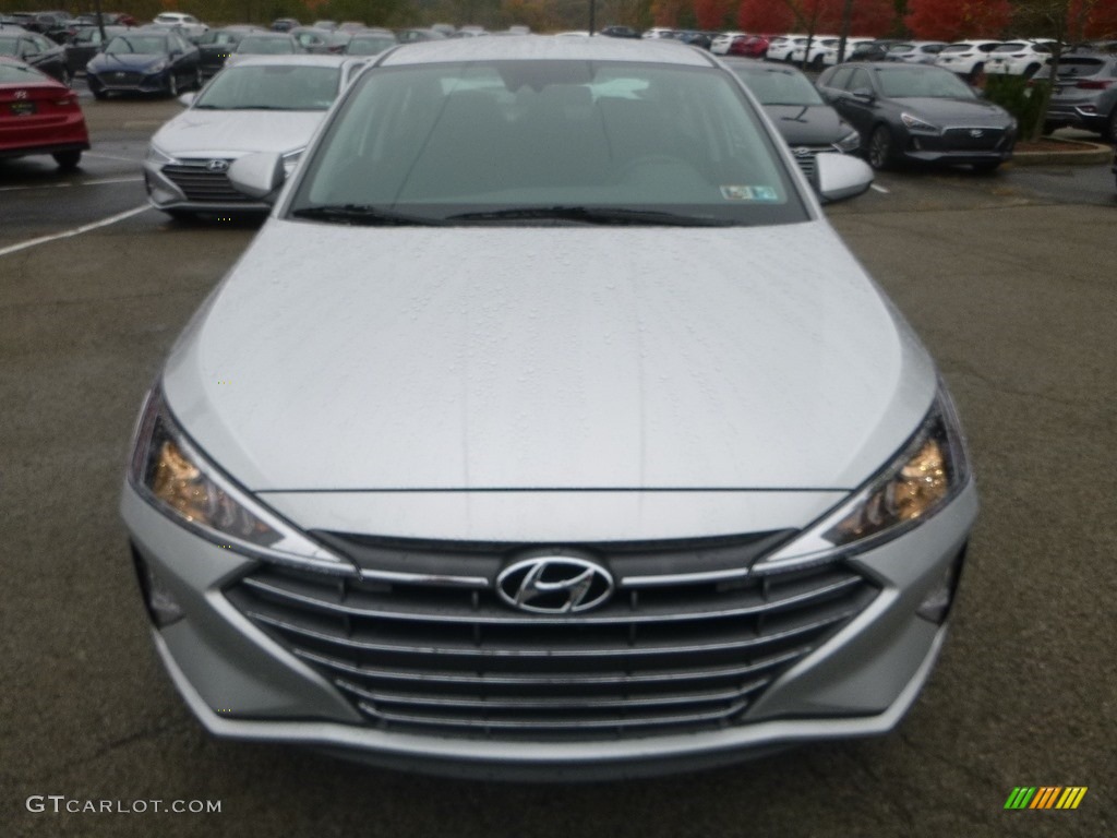 2019 Elantra SEL - Symphony Silver / Black photo #4