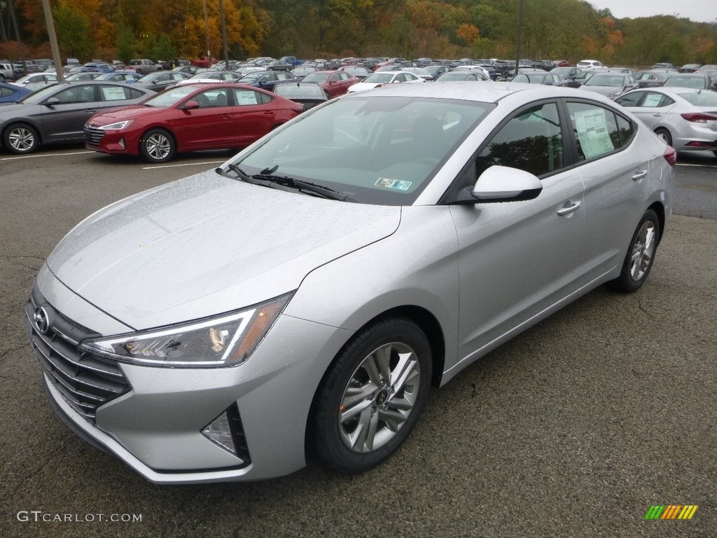 2019 Elantra SEL - Symphony Silver / Black photo #5