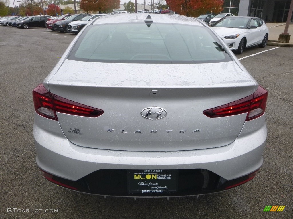 2019 Elantra SEL - Symphony Silver / Black photo #7