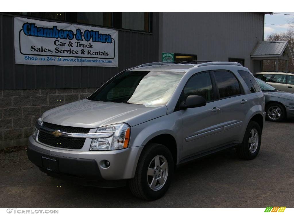 2005 Equinox LT AWD - Galaxy Silver Metallic / Light Gray photo #1