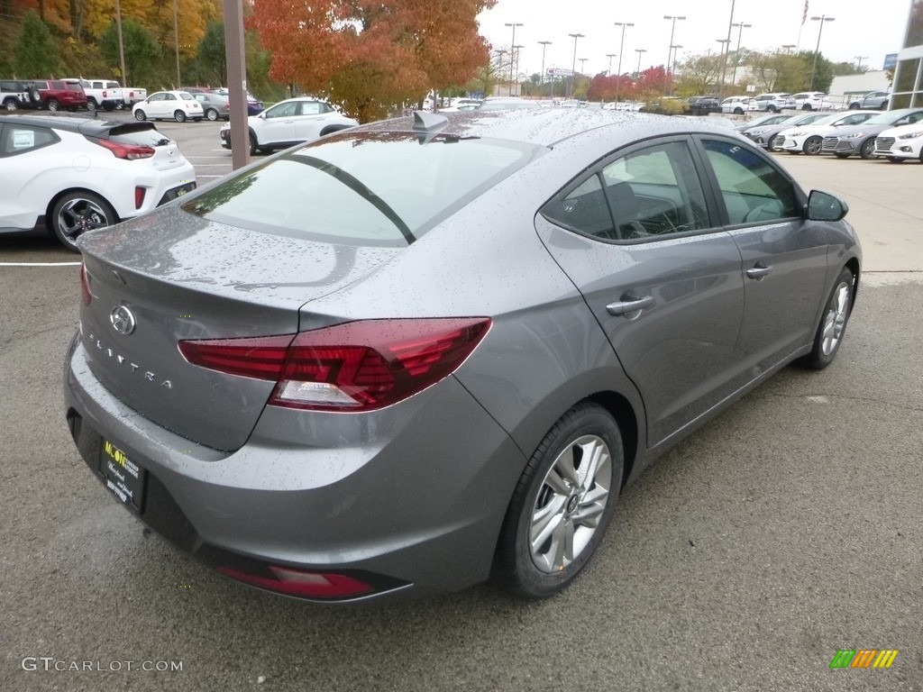2019 Elantra SEL - Machine Gray / Black photo #2