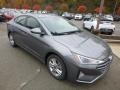 2019 Machine Gray Hyundai Elantra SEL  photo #3