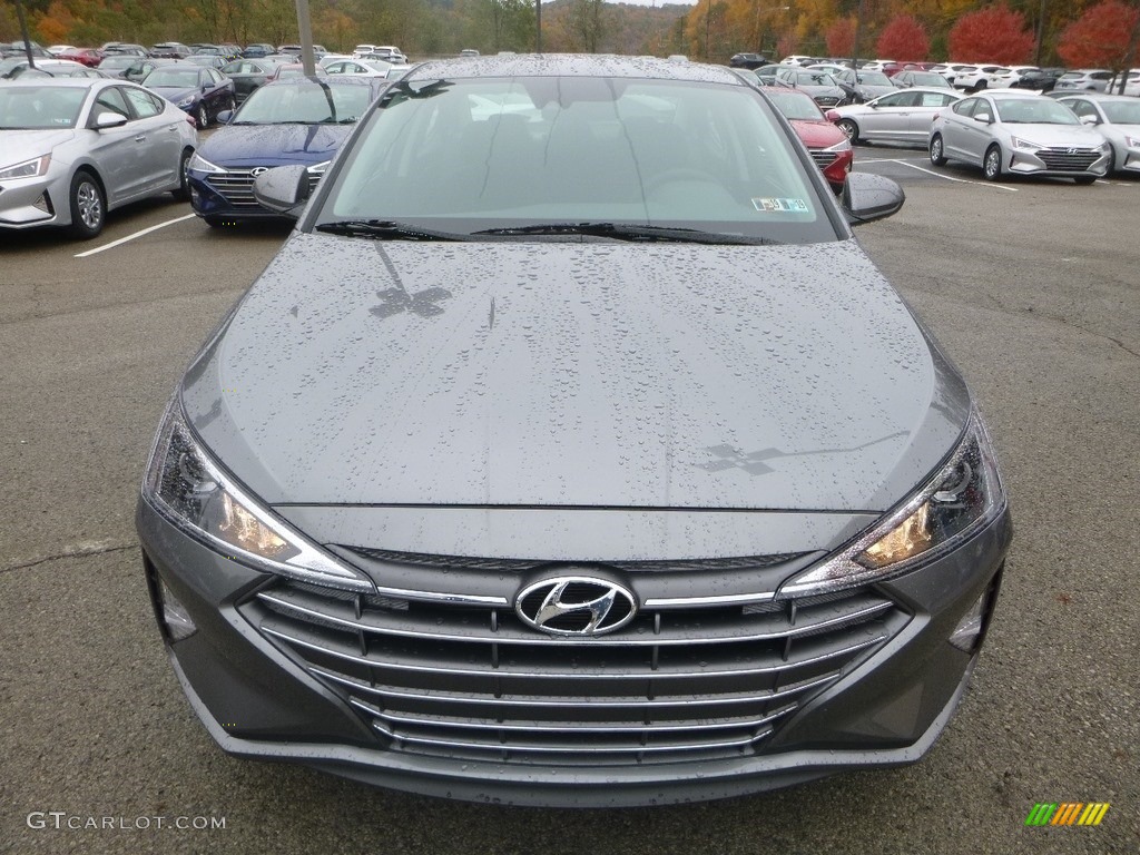 2019 Elantra SEL - Machine Gray / Black photo #4