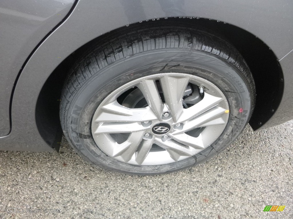 2019 Elantra SEL - Machine Gray / Black photo #8