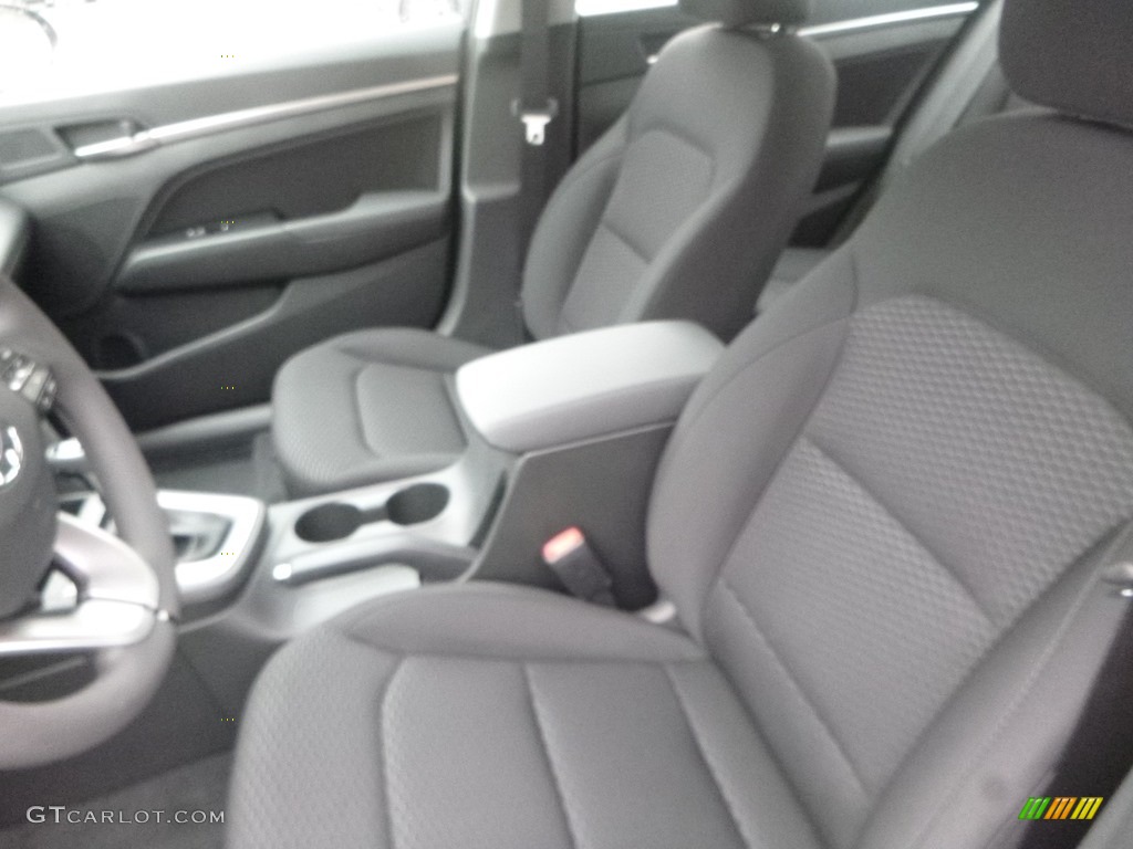 2019 Elantra SEL - Machine Gray / Black photo #12