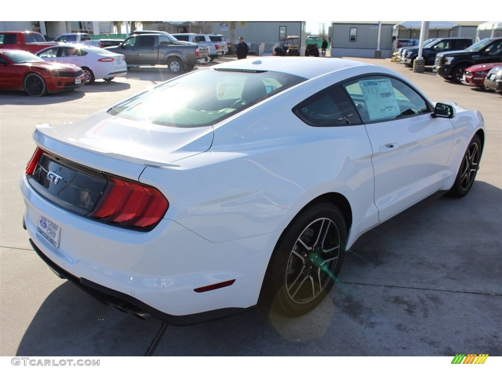 2018 Mustang GT Premium Fastback - Oxford White / Ebony photo #6