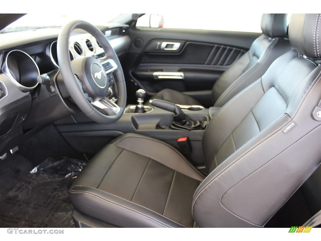 2018 Mustang GT Premium Fastback - Oxford White / Ebony photo #12