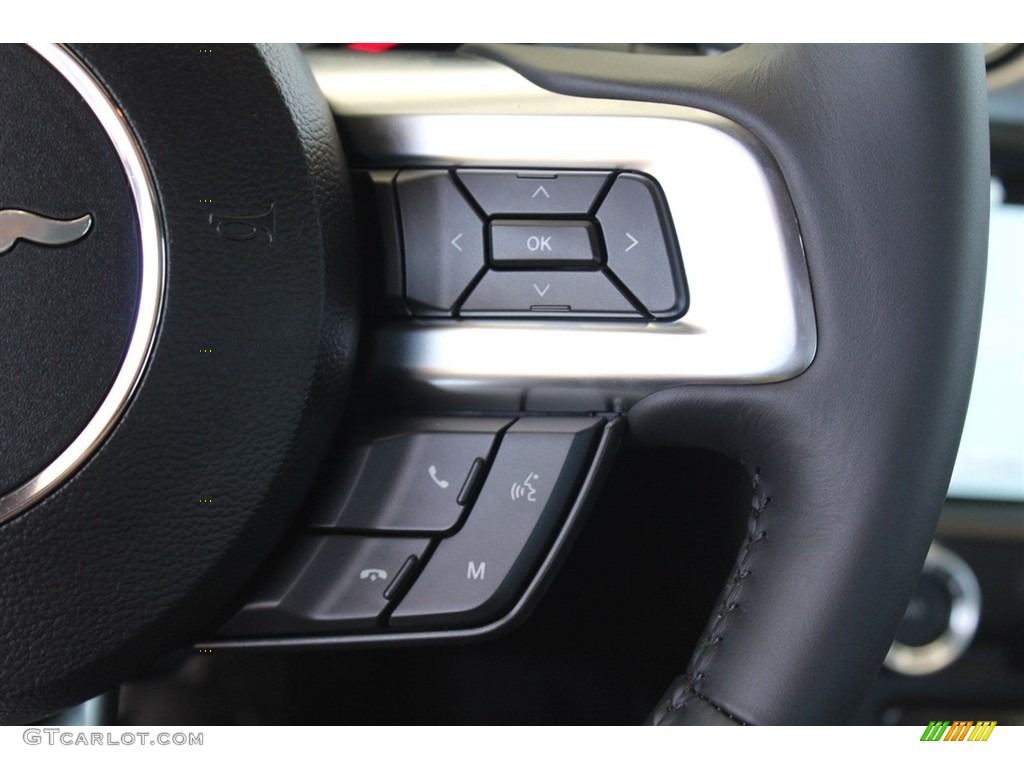2018 Mustang GT Premium Fastback - Oxford White / Ebony photo #24