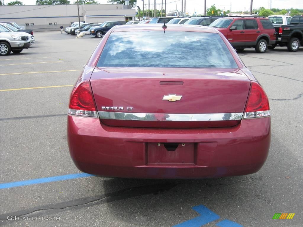 2006 Impala LT - Sport Red Metallic / Ebony Black photo #5