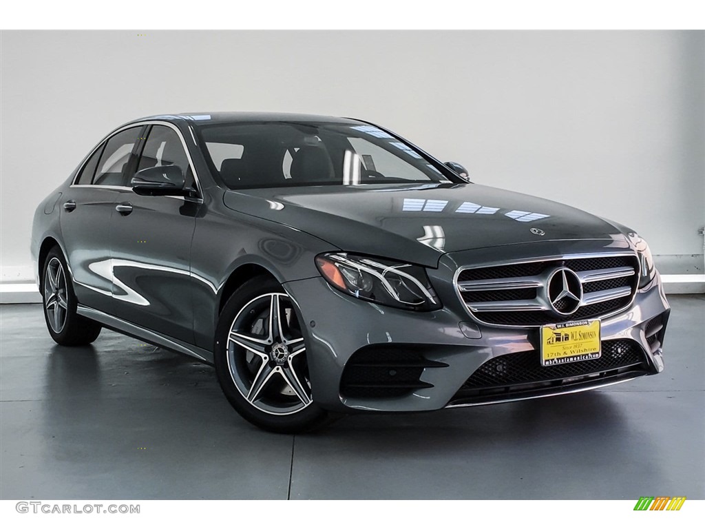 2019 E 300 Sedan - Selenite Grey Metallic / Black photo #12